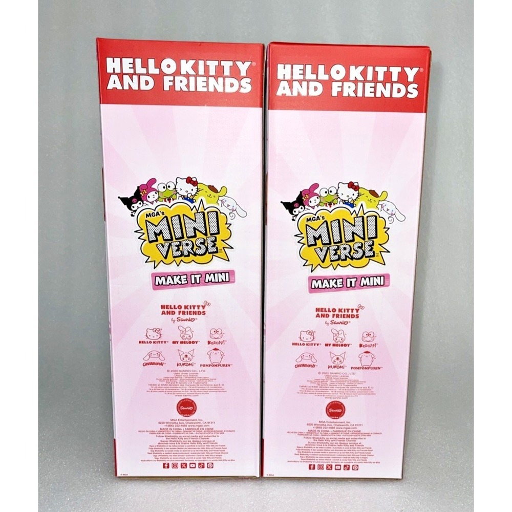 MGA's Hello Kitty & Friends Miniverse Make It Mini Food Series 2 Lot of 12‎ NEW - Picture 8 of 16